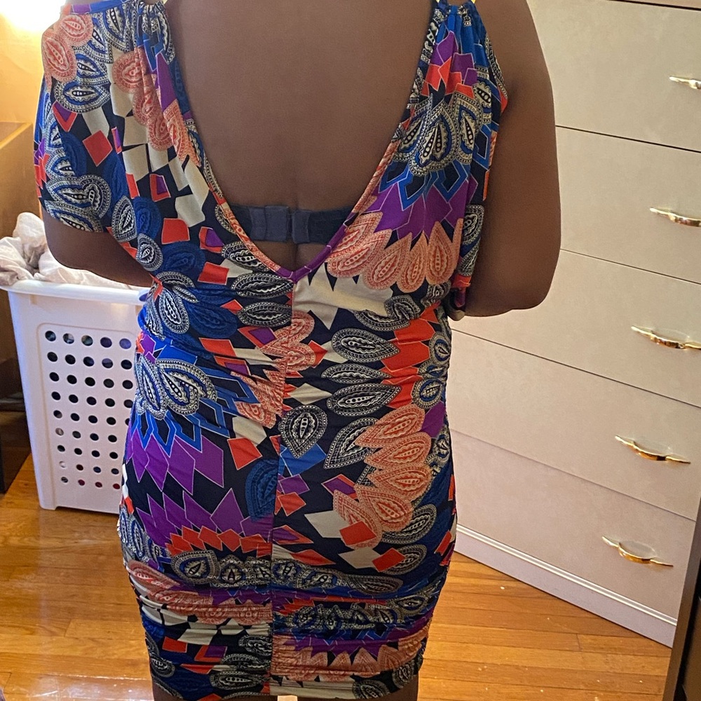A beautiful multi color dress. Can be worn everywhere